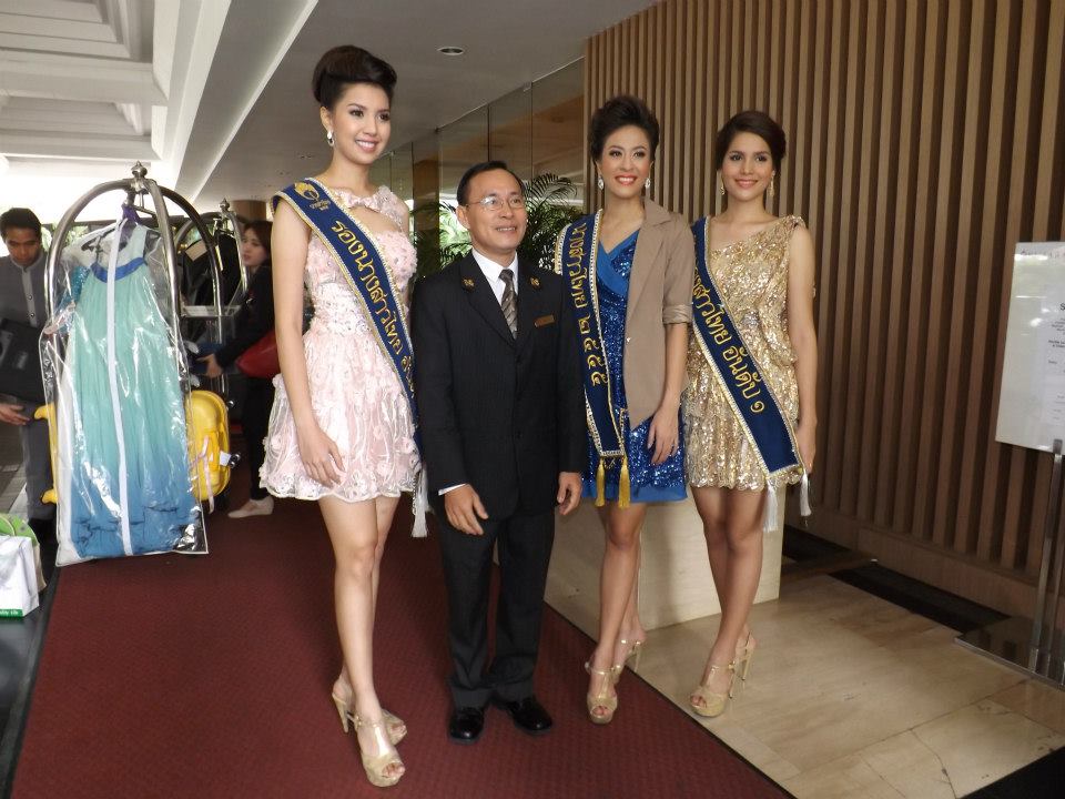 ภาระกิจนางสาวไทย ๒๕๕๕  และรองทั้งสอง