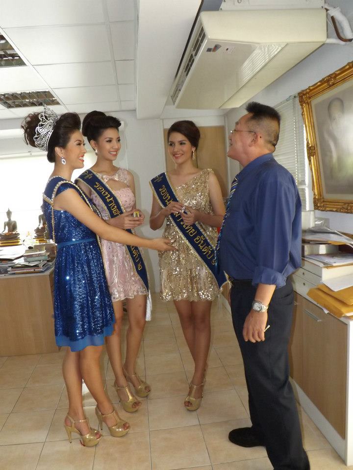 ภาระกิจนางสาวไทย ๒๕๕๕  และรองทั้งสอง