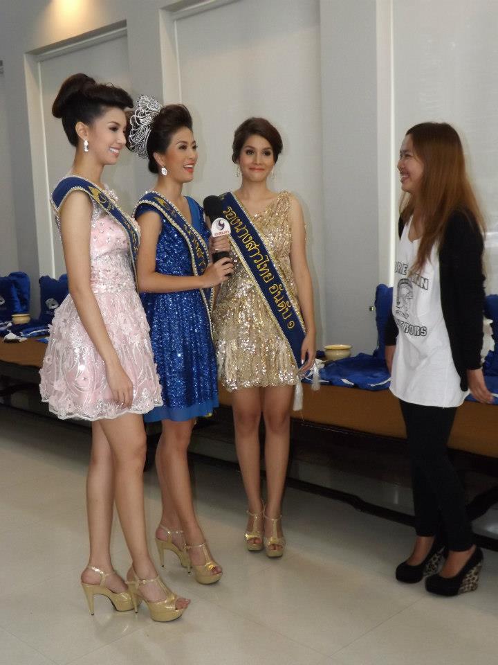 ภาระกิจนางสาวไทย ๒๕๕๕  และรองทั้งสอง