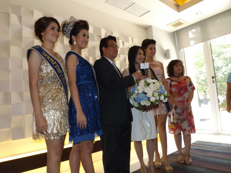 ภาระกิจนางสาวไทย ๒๕๕๕  และรองทั้งสอง