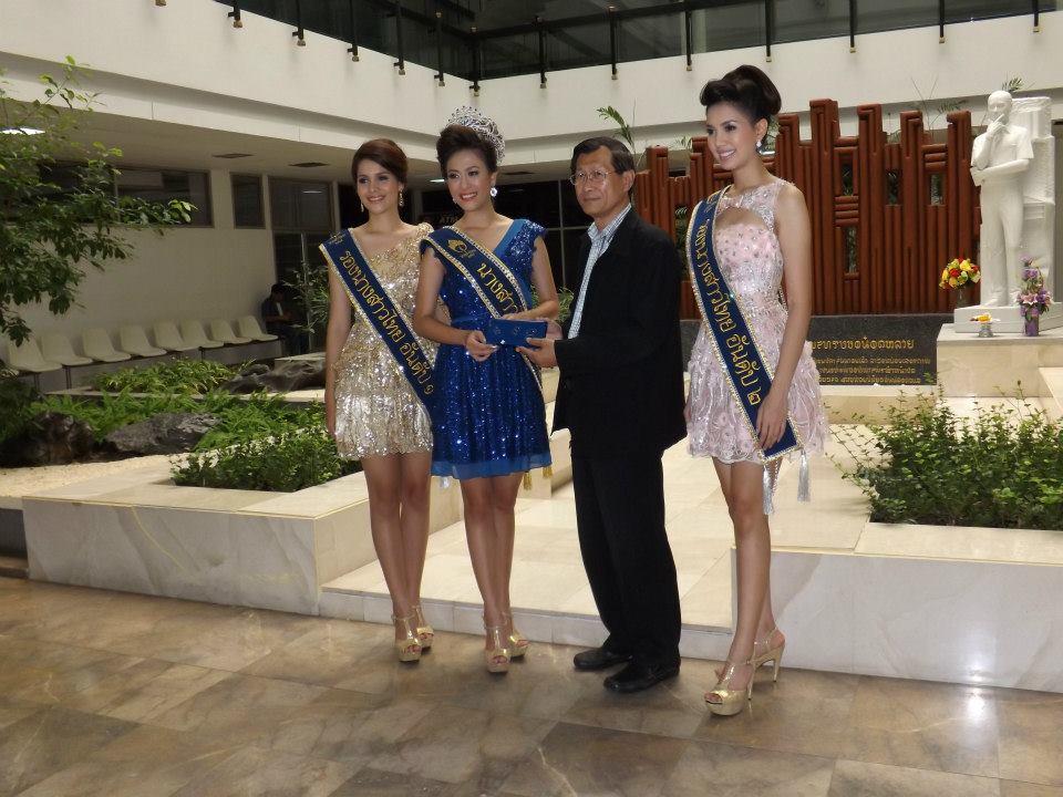 ภาระกิจนางสาวไทย ๒๕๕๕  และรองทั้งสอง