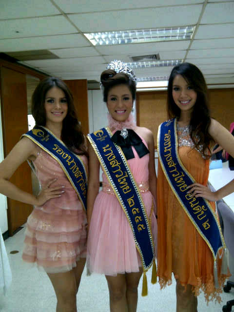 ภาระกิจนางสาวไทย ๒๕๕๕  และรองทั้งสอง