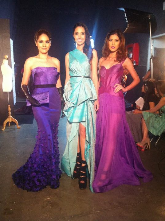 ภาระกิจนางสาวไทย ๒๕๕๕  และรองทั้งสอง