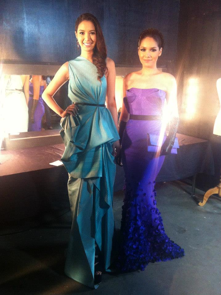 ภาระกิจนางสาวไทย ๒๕๕๕  และรองทั้งสอง