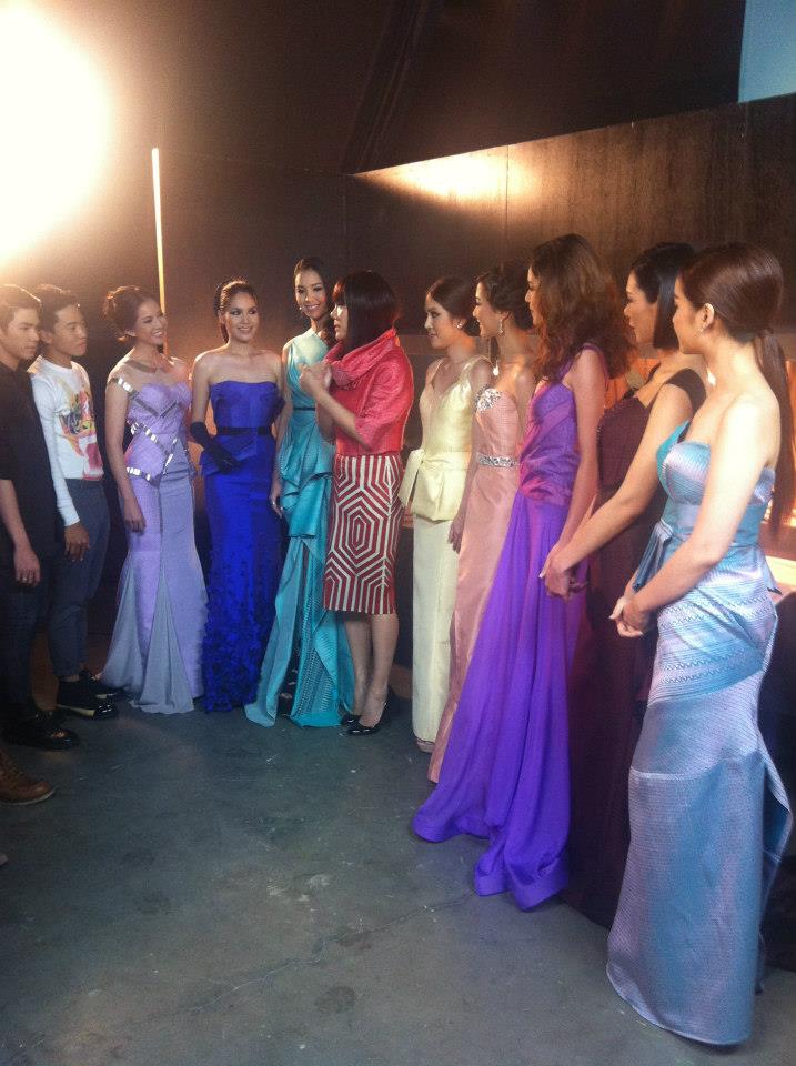 ภาระกิจนางสาวไทย ๒๕๕๕  และรองทั้งสอง