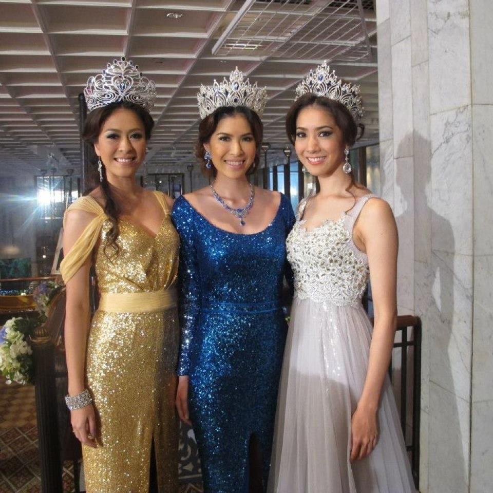 ภาระกิจนางสาวไทย ๒๕๕๕  และรองทั้งสอง