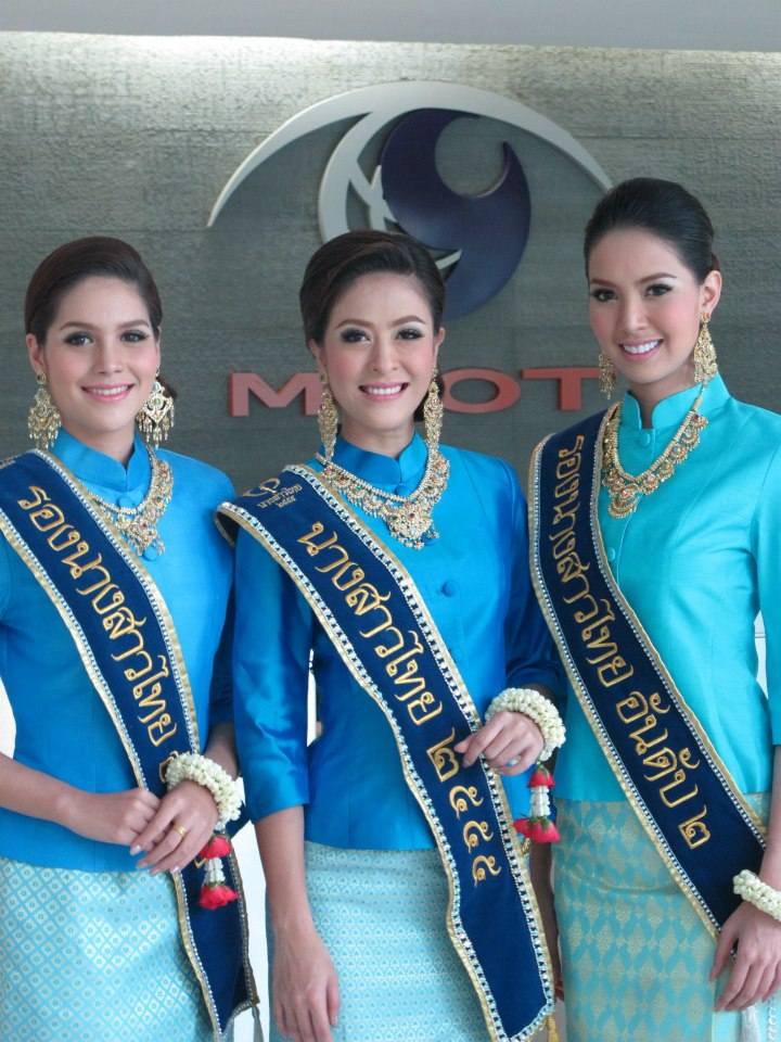 ภาระกิจนางสาวไทย ๒๕๕๕  และรองทั้งสอง