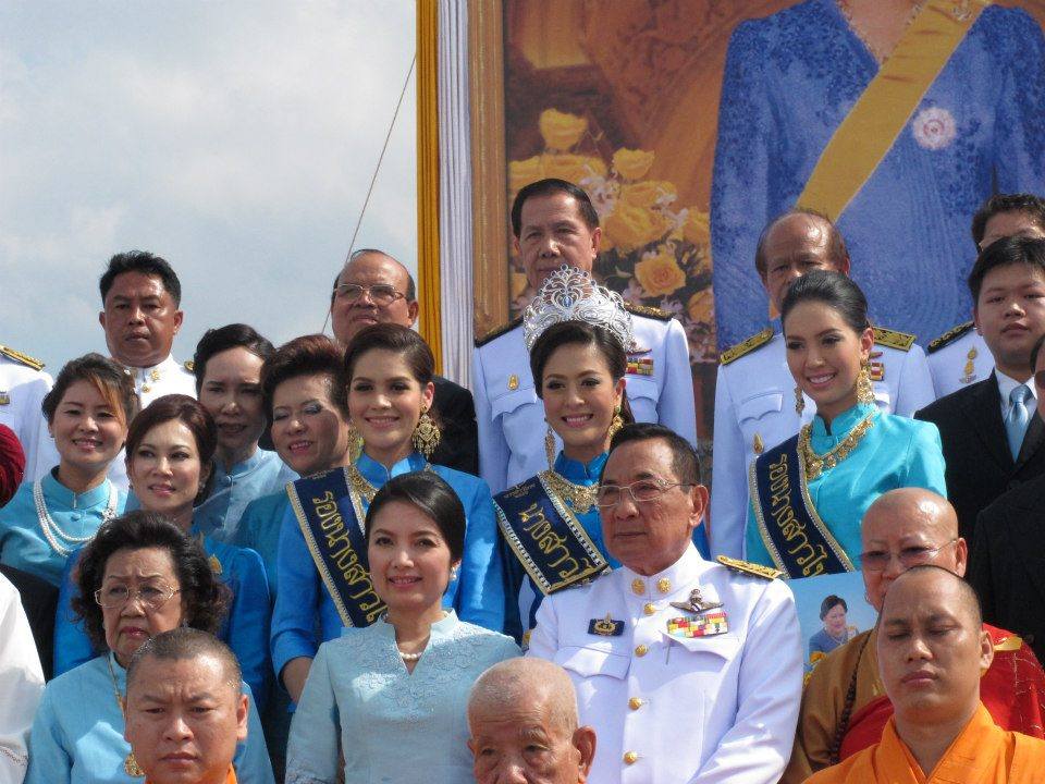 ภาระกิจนางสาวไทย ๒๕๕๕  และรองทั้งสอง