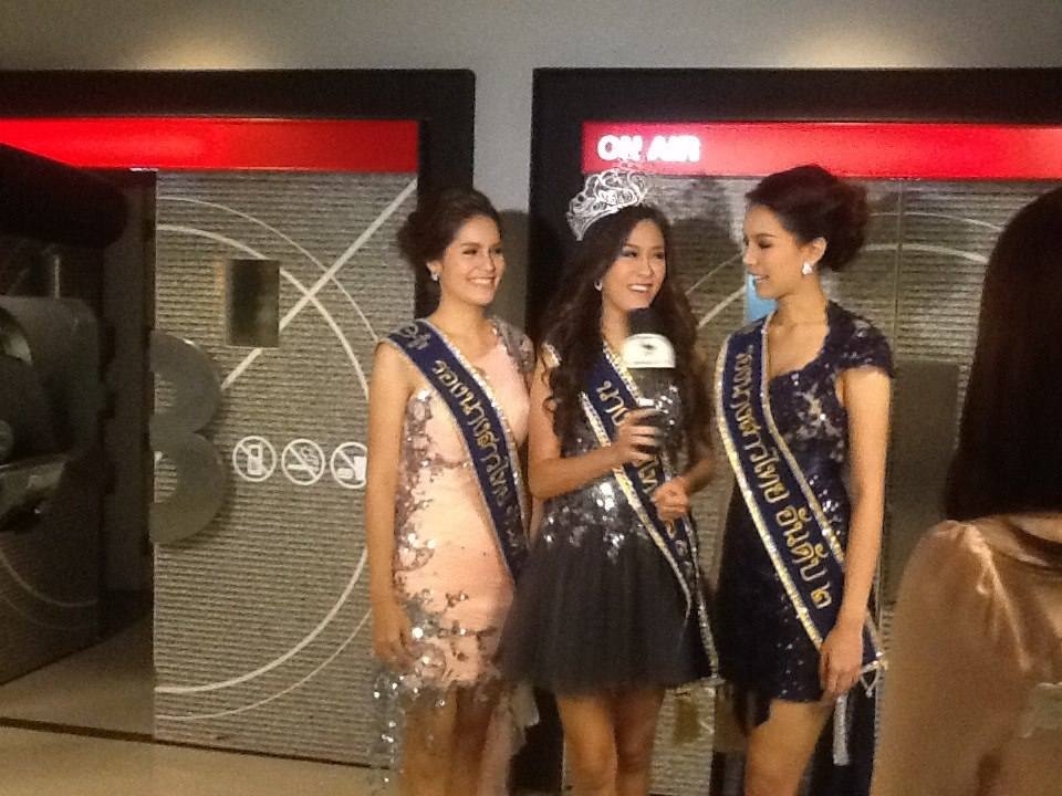 ภาระกิจนางสาวไทย ๒๕๕๕  และรองทั้งสอง