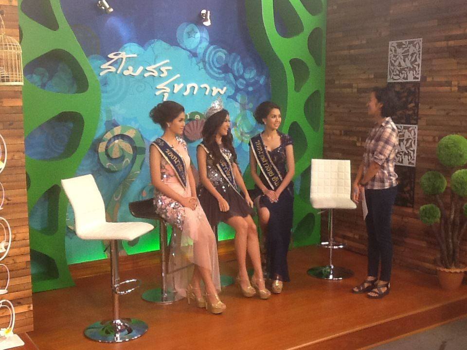 ภาระกิจนางสาวไทย ๒๕๕๕  และรองทั้งสอง