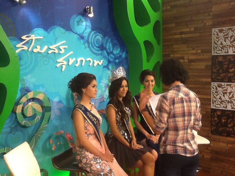 ภาระกิจนางสาวไทย ๒๕๕๕  และรองทั้งสอง