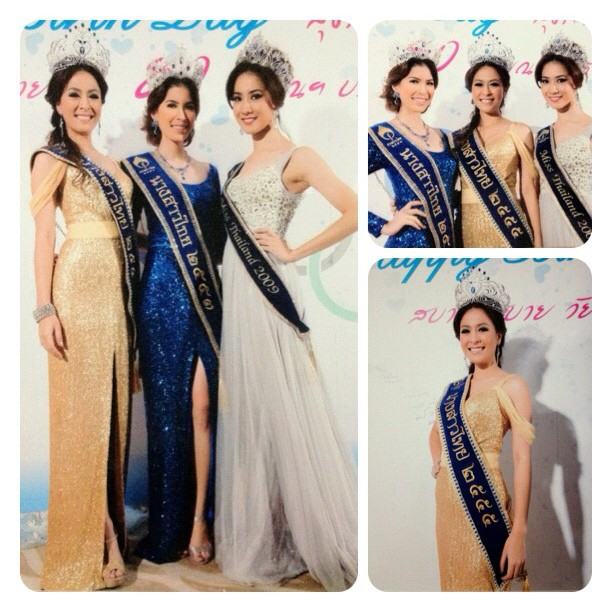 ภาระกิจนางสาวไทย ๒๕๕๕  และรองทั้งสอง