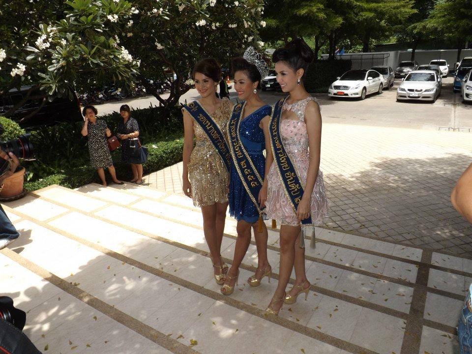 ภาระกิจนางสาวไทย ๒๕๕๕  และรองทั้งสอง