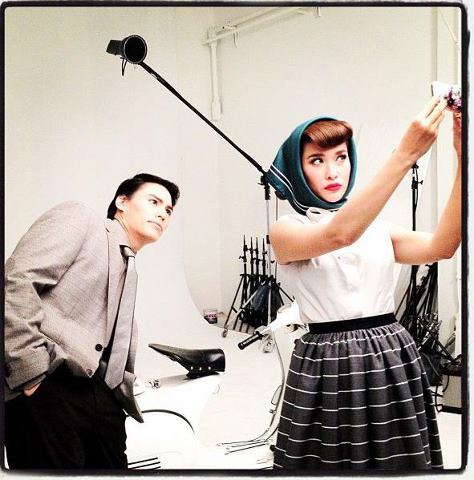 พลอย เฌอมาลย์ กับแฟชั่นแนววินเทจ