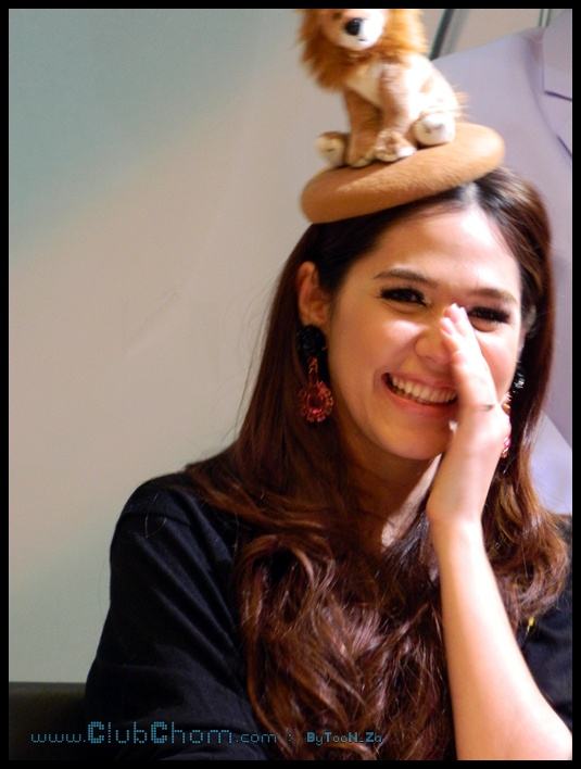 ชมพู่ อารยา ในงานแถลงข่าว 10ปี ศูนย์หัวใจ รพ.รามฯ