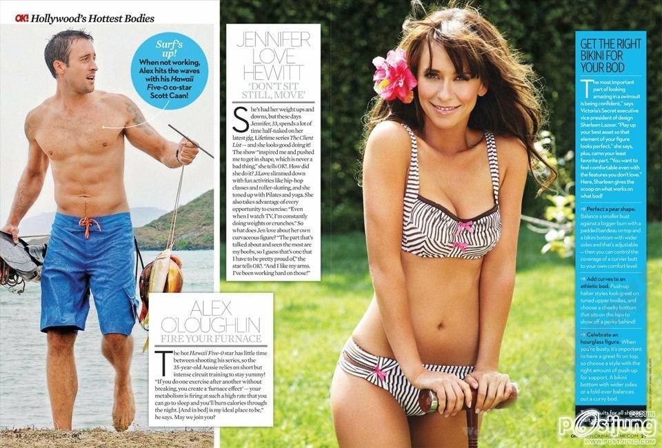 50 Hollywood's Hottest Bodies @ OK! Magazine US August 2012