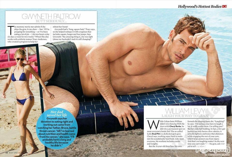 50 Hollywood's Hottest Bodies @ OK! Magazine US August 2012