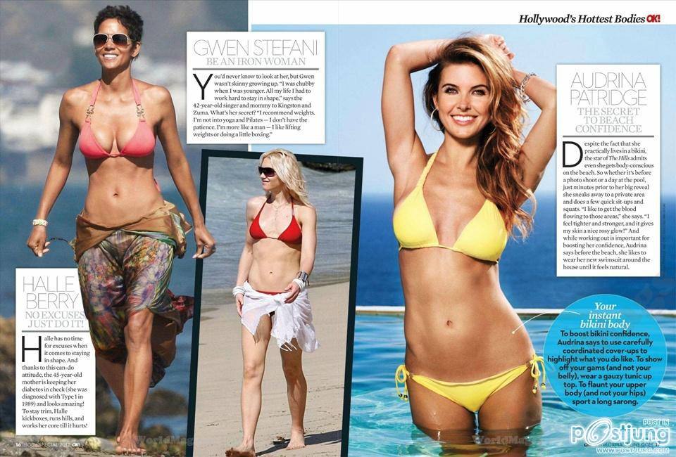 50 Hollywood's Hottest Bodies @ OK! Magazine US August 2012