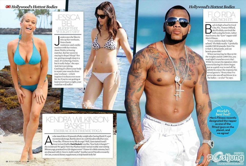 50 Hollywood's Hottest Bodies @ OK! Magazine US August 2012