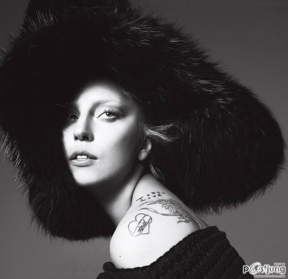 Lady Gaga Covers 'Vogue' September 2012