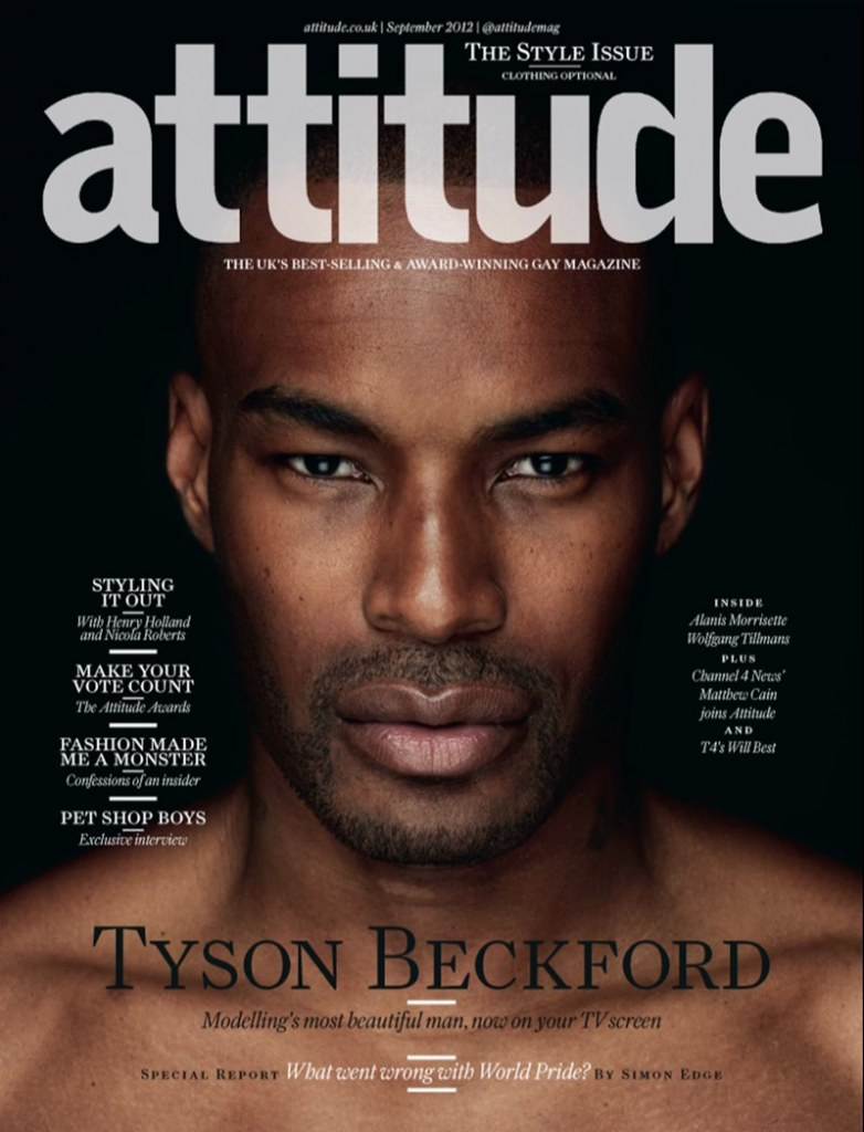 Tyson Beckford @ Attitude UK September 2012