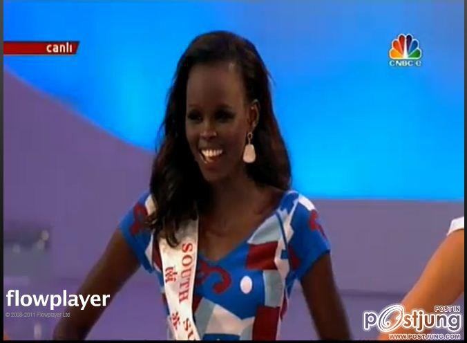 Miss World Top Model is -South Sudan
