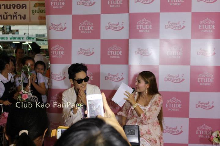 เก้า จิรายุ งาน Grand Opening ETUDE HOUSE สาขา ตั้งฮั่วเส็ง ธนบุรี