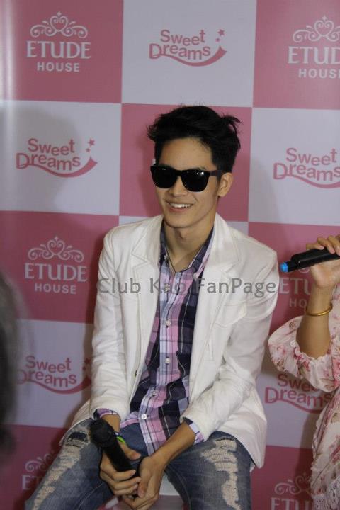 เก้า จิรายุ งาน Grand Opening ETUDE HOUSE สาขา ตั้งฮั่วเส็ง ธนบุรี