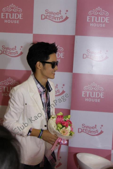 เก้า จิรายุ งาน Grand Opening ETUDE HOUSE สาขา ตั้งฮั่วเส็ง ธนบุรี