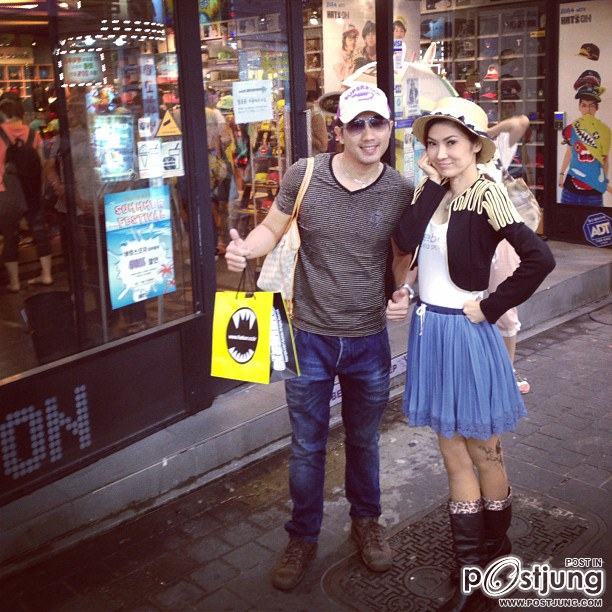 หมออ้อยกับแฟนหนุ่มสวีทหวานที่เกาหลี