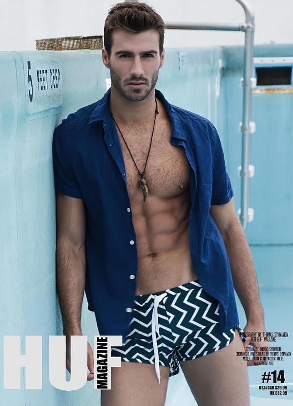 Justin Clynes @  HUF Magazine # 14 [Summer issue]