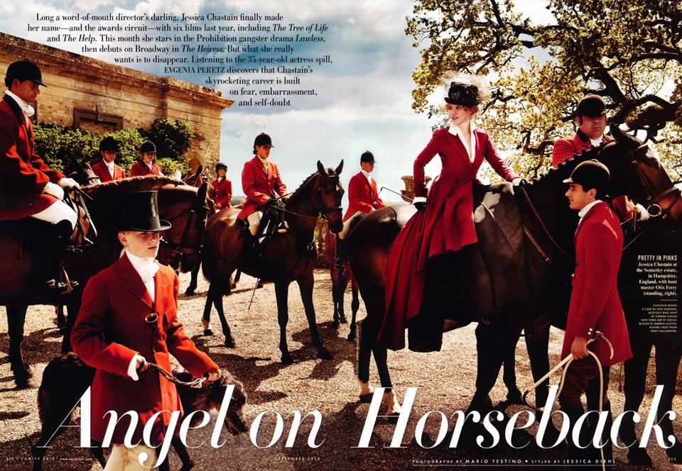 Jessica Chastain @ Vanity Fair September 2012