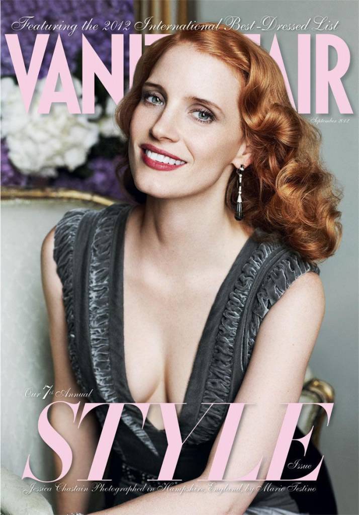Jessica Chastain @ Vanity Fair September 2012