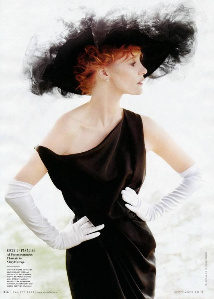 Jessica Chastain @ Vanity Fair September 2012