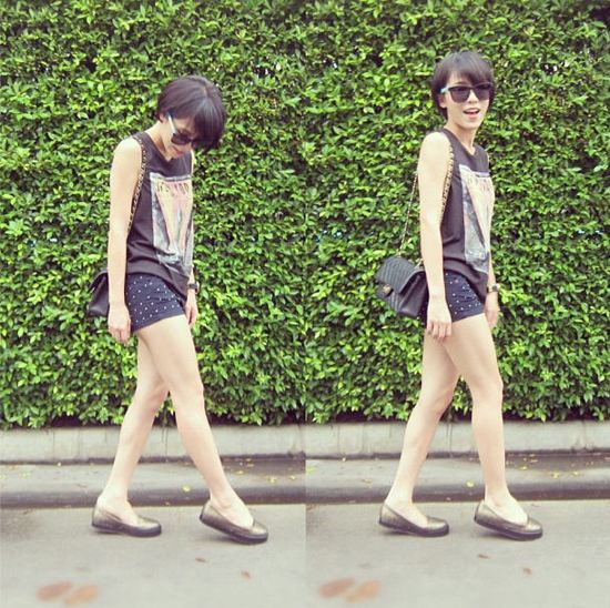 แฟชั่น มินิไซส์ กับสไตล์การแต่งตัวเก๋ ๆ ของดาราสาวร่างเล็ก