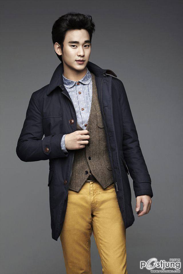 Kim Soo Hyun @ ZIOZIA fall 2012 Ad campaign