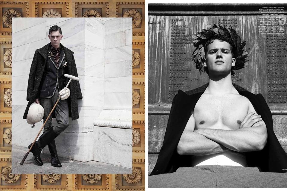 Arthur Sales & Liuk Bass @ Stag Magazine # 1 June 2012