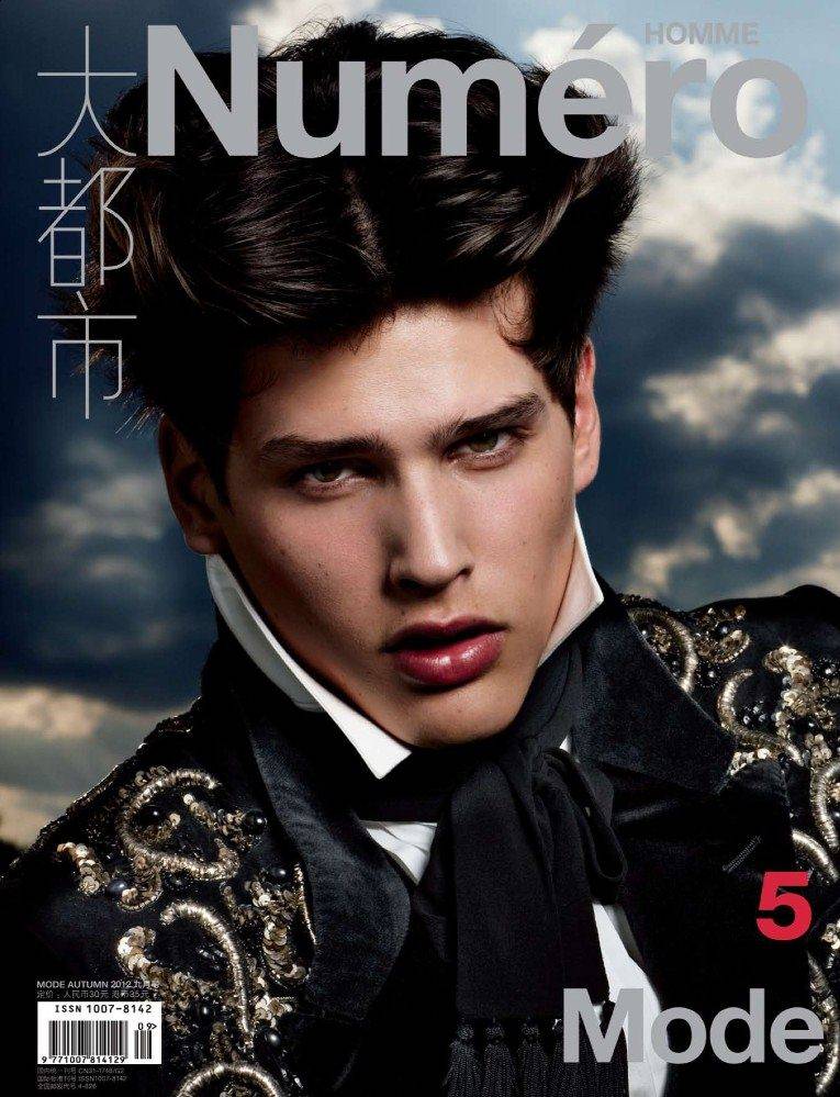 Simon van Meervenne @ Numéro Homme China #5 F/W 2012