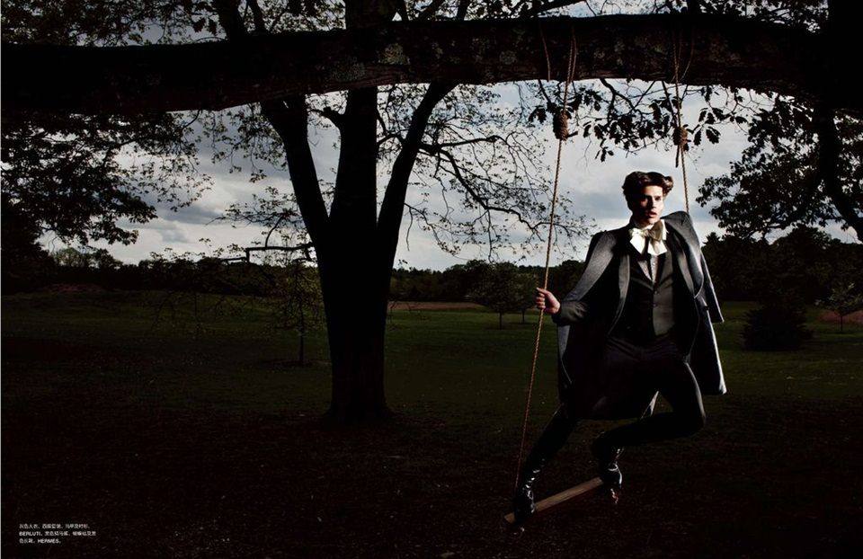 Simon van Meervenne @ Numéro Homme China #5 F/W 2012