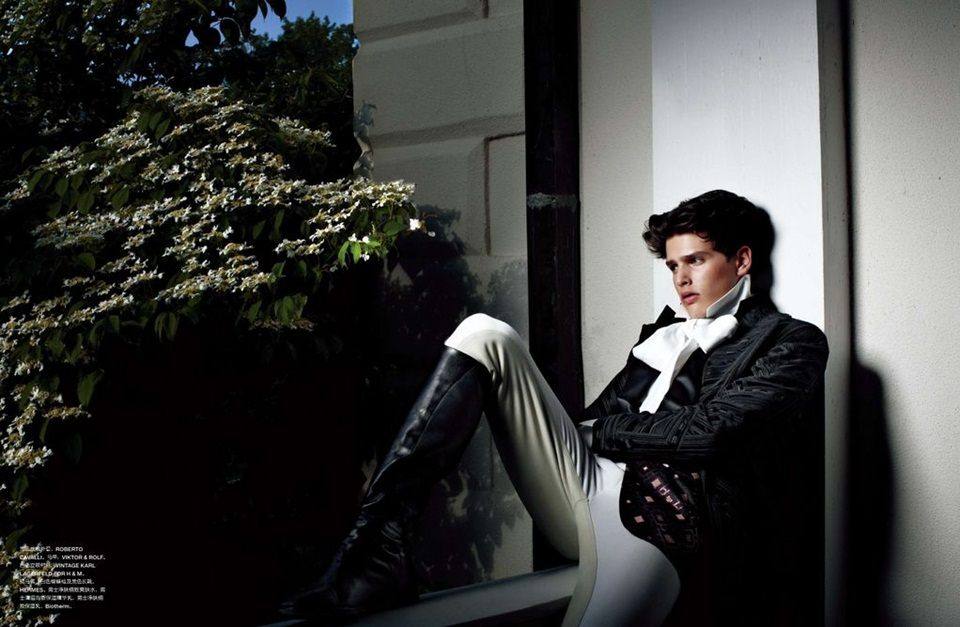 Simon van Meervenne @ Numéro Homme China #5 F/W 2012