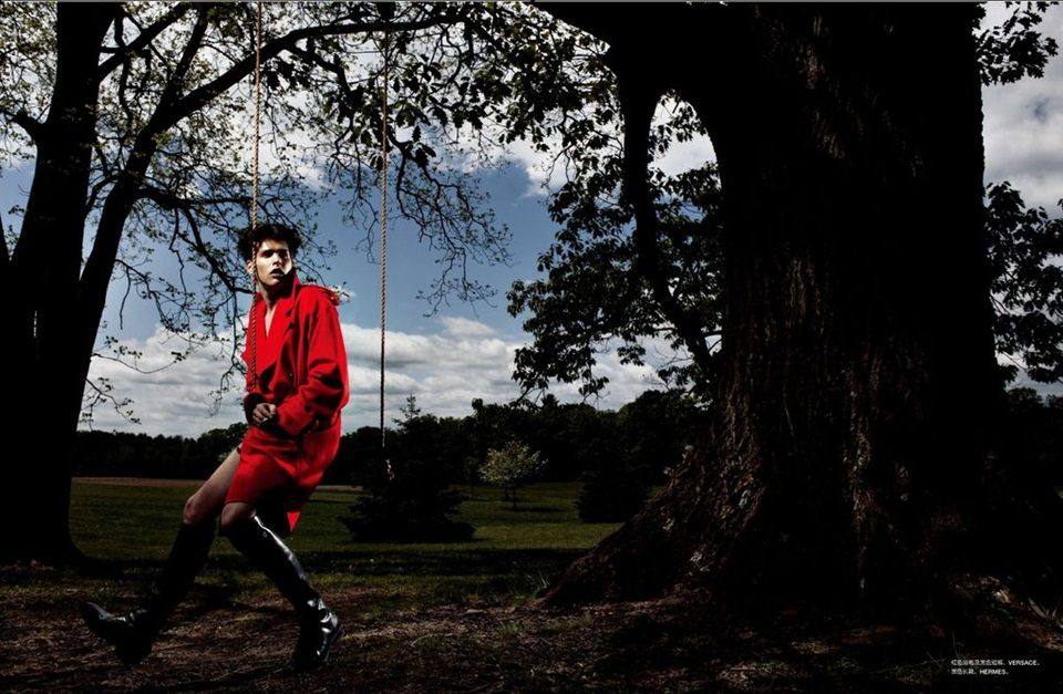 Simon van Meervenne @ Numéro Homme China #5 F/W 2012