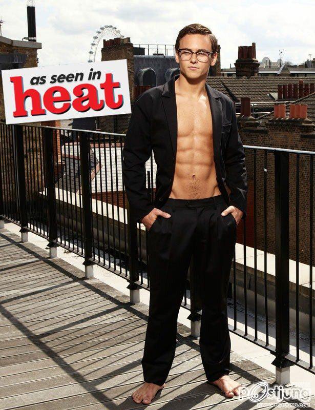 Tom Daley @ Heatworld Magazine August 2012