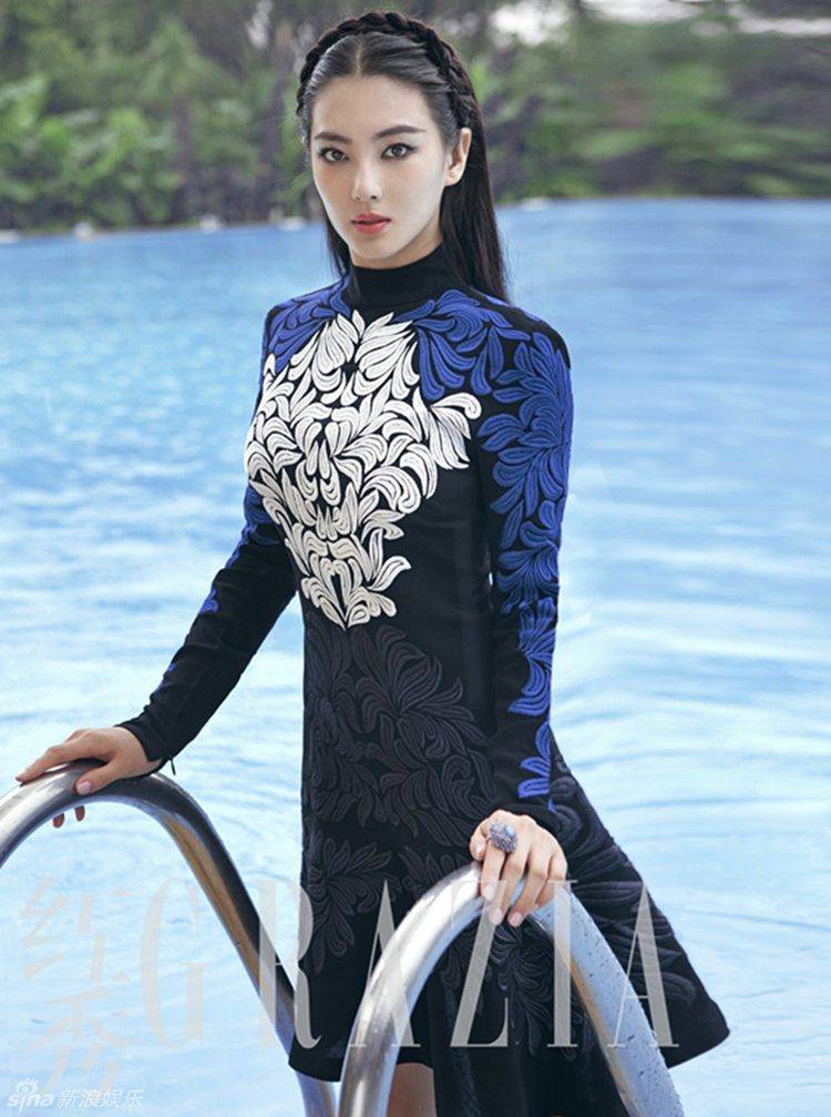 Zhang Yuqi @ Grazia China magazine August 2012