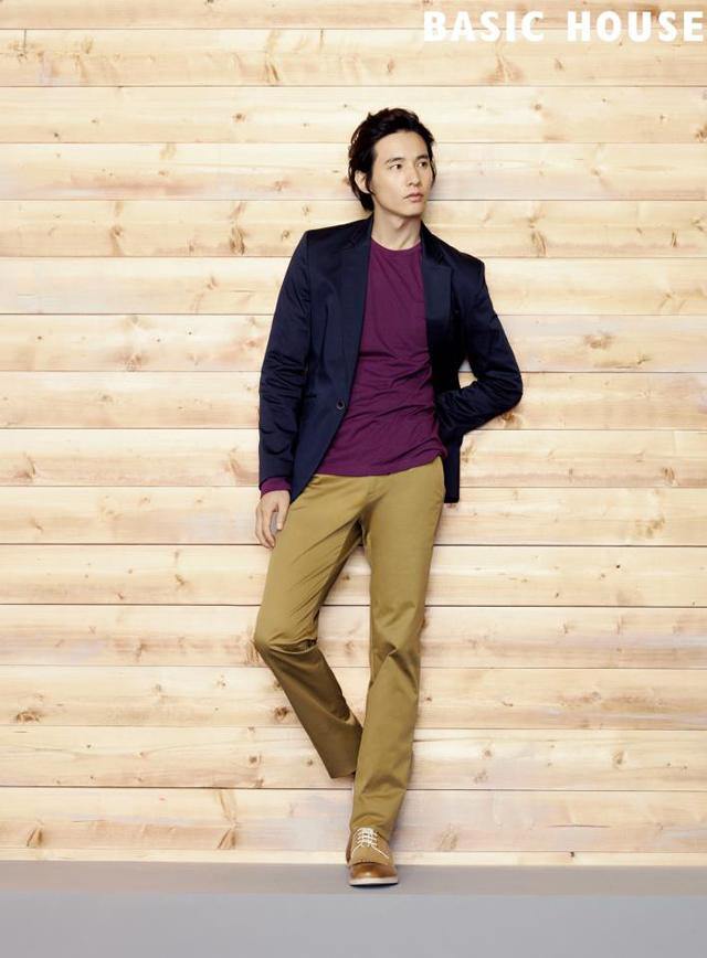 Won Bin & Kang Sora @ BASIC HOUSE‘s Fall 2012 Ad Campaign