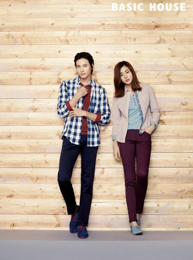 Won Bin & Kang Sora @ BASIC HOUSE‘s Fall 2012 Ad Campaign