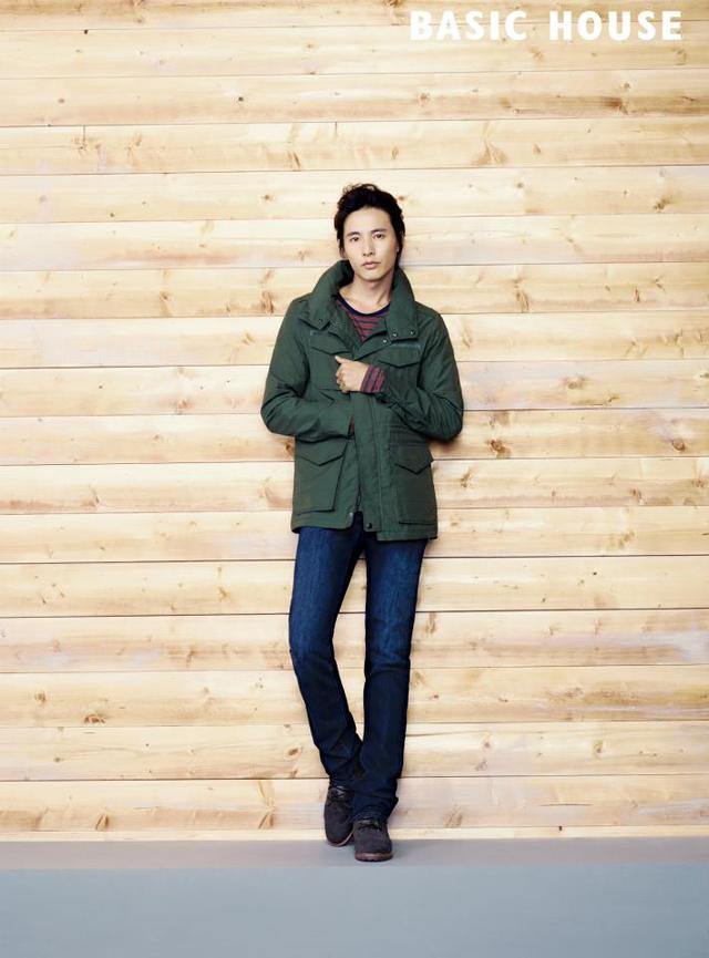Won Bin & Kang Sora @ BASIC HOUSE‘s Fall 2012 Ad Campaign