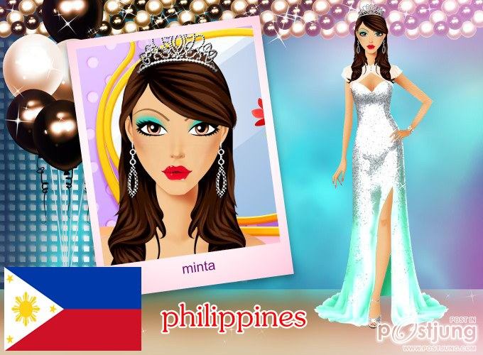 ร่วมโหวต Miss Wold 2013 Top 5 ฉบับการ์ตูน