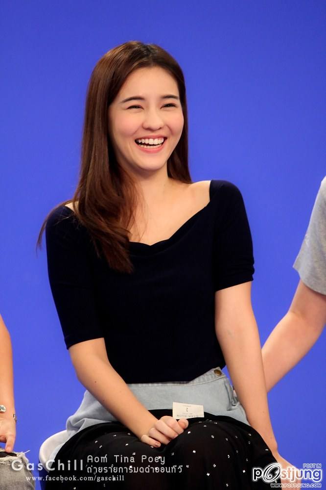 Aom Tina Poey :: โปรโมทหนัง Yes or No2 ในรายการมดดำออนทีวี