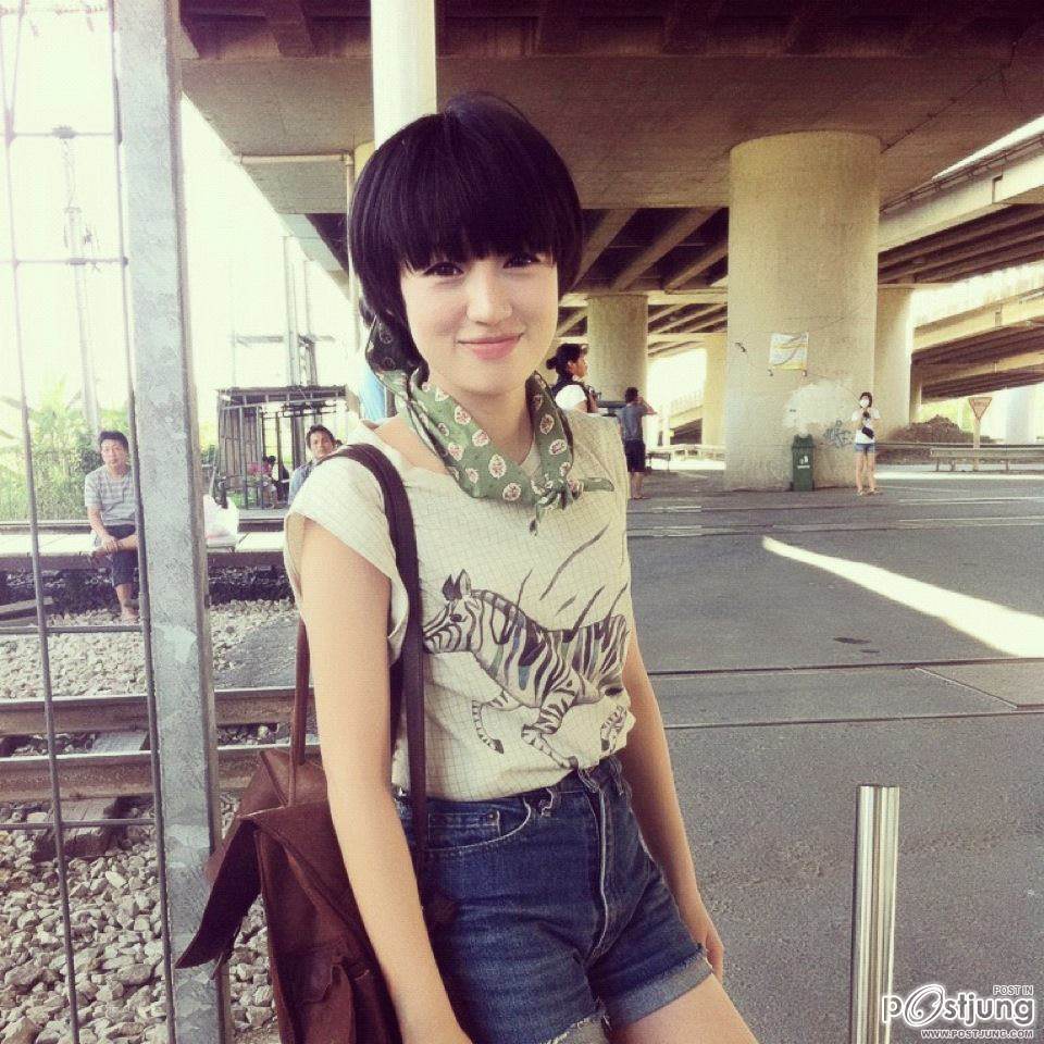 พี่แพรวสาวผมสั้น น่ารัก+หน้าเด็ก 1