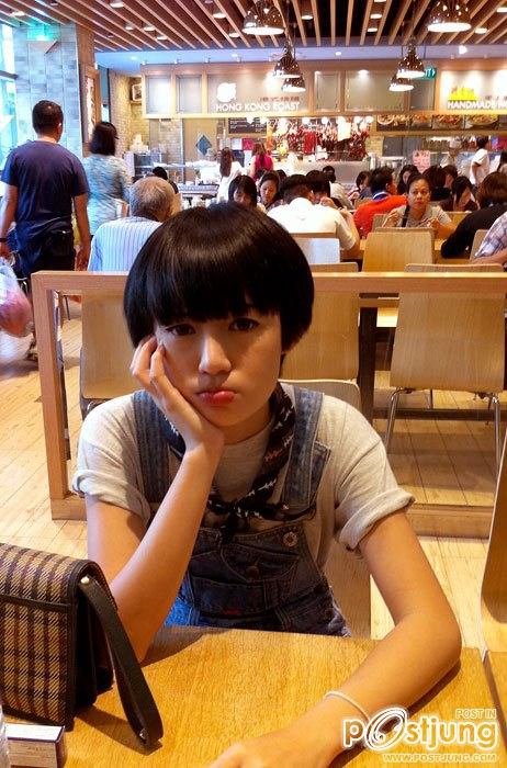 พี่แพรวสาวผมสั้น น่ารัก+หน้าเด็ก 1